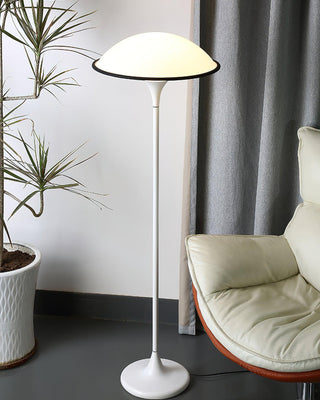 Foggy Saucer Minimalist Acrylic Floor Light