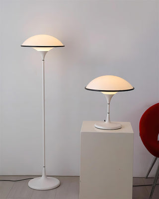 Foggy Saucer Minimalist Acrylic Floor Light