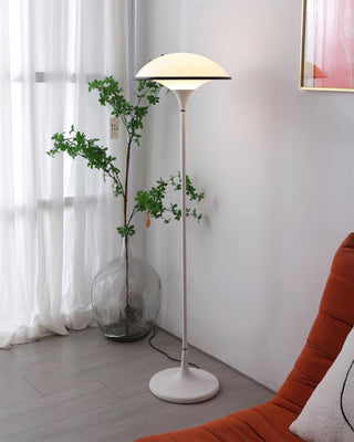 Foggy Saucer Minimalist Acrylic Floor Light