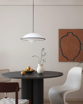 Foggy Saucer Minimalist Acrylic Pendant Light