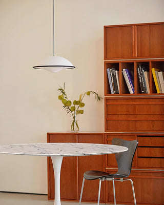 Foggy Saucer Minimalist Acrylic Pendant Light