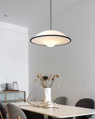Foggy Saucer Minimalist Acrylic Pendant Light