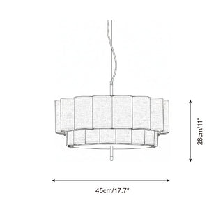 Quori Modern Fabric Pendant Lamp