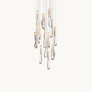 Astra Modern Glass Linear Chandelier