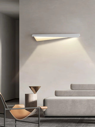 Folding Line Minimalist Metal Wall Light