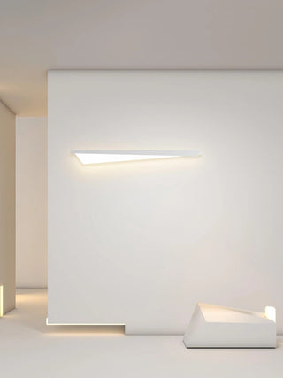 Folding Line Minimalist Metal Wall Light