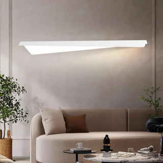 Folding Line Minimalist Metal Wall Light