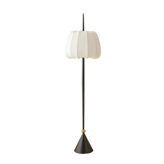 Folia Contemporary Fabric Floor Light