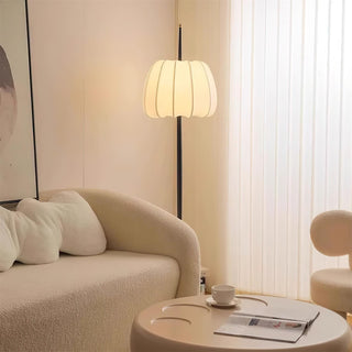 Folia Contemporary Fabric Floor Light