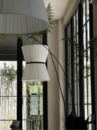 Folie Minimalist Fabric Pendant Light