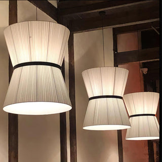 Folie Minimalist Fabric Pendant Light
