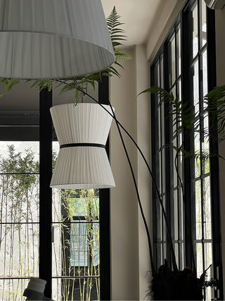 Folie Minimalist Fabric Pendant Light