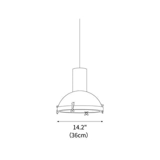 Forge Rugged Metal Pendant Light