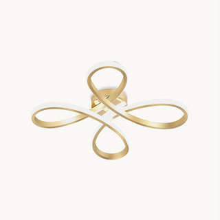 Lumiere Modern Ribbon Chandelier