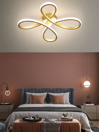 Lumiere Modern Ribbon Chandelier