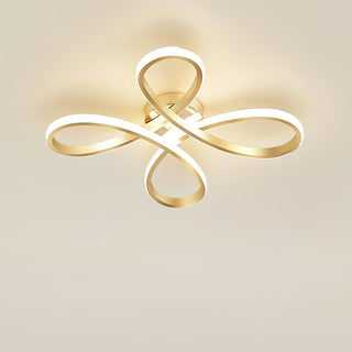 Lumiere Modern Ribbon Chandelier