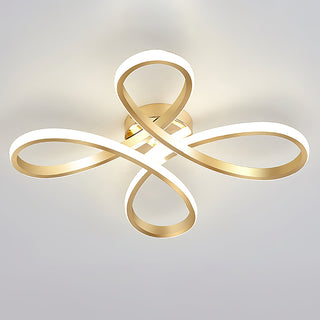Lumiere Modern Ribbon Chandelier