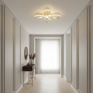 Lumiere Modern Ribbon Chandelier