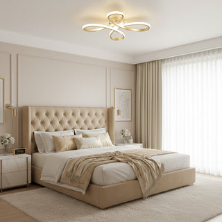 Lumiere Modern Ribbon Chandelier