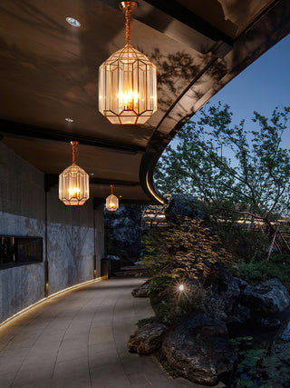 Ethan Modern Geometric Pendant Light