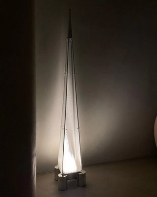 Fragment Minimalist Glass Floor Light