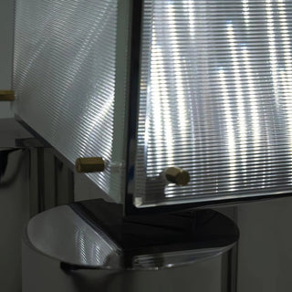 Fragment Minimalist Glass Floor Light