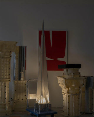 Fragment Minimalist Glass Floor Light