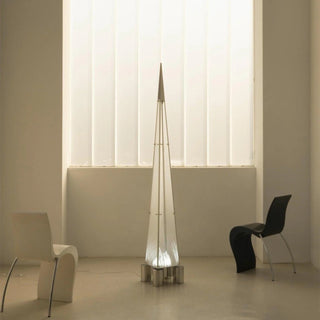 Fragment Minimalist Glass Floor Light