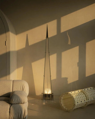 Fragment Minimalist Glass Floor Light