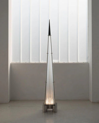 Fragment Minimalist Glass Floor Light