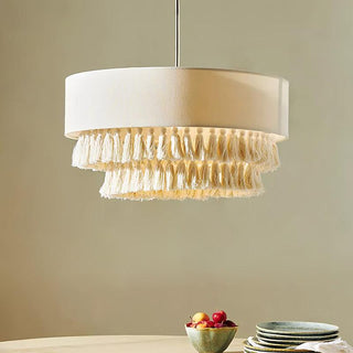Freya Bohemian Fabric Pendant Light