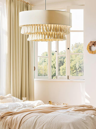 Freya Bohemian Fabric Pendant Light