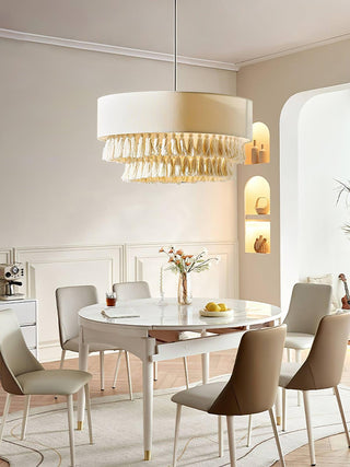 Freya Bohemian Fabric Pendant Light