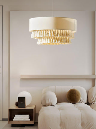 Freya Bohemian Fabric Pendant Light