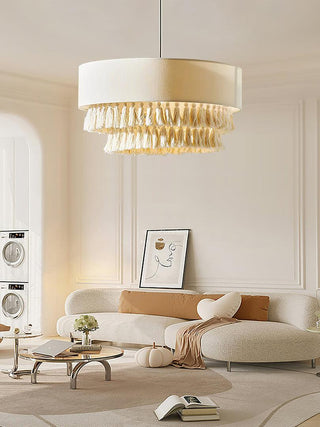 Freya Bohemian Fabric Pendant Light