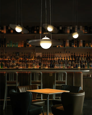 Eclipse Minimalist Disc Pendant Light