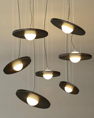 Eclipse Minimalist Disc Pendant Light