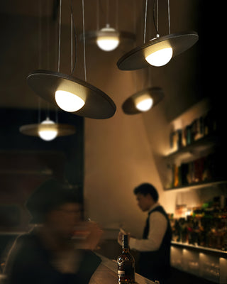Eclipse Minimalist Disc Pendant Light