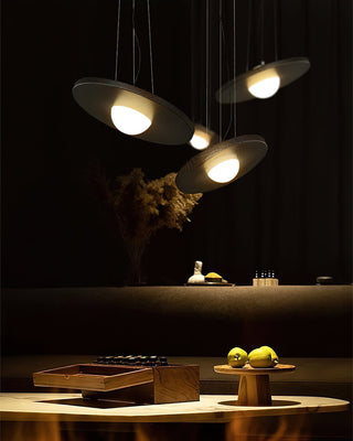 Eclipse Minimalist Disc Pendant Light