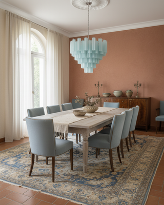 Maran Glamorous Glass Chandelier