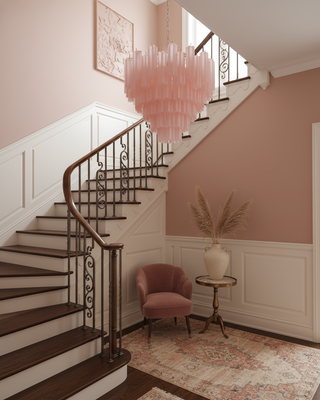 Maran Glamorous Glass Chandelier