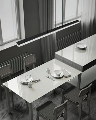 Frost Modern Resin Linear Chandelier