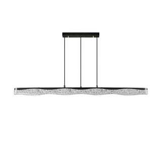 Frost Modern Resin Linear Chandelier