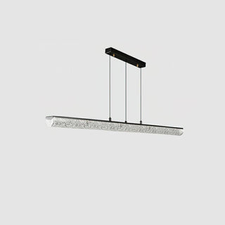Frost Modern Resin Linear Chandelier