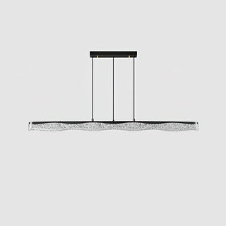 Frost Modern Resin Linear Chandelier