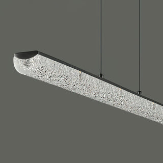 Frost Modern Resin Linear Chandelier