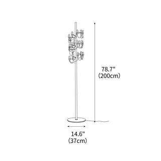 Fruit Modern Metal Floor Light