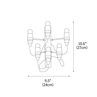 Fruit Industrial Metal Wall Light