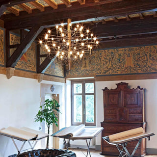 Gala Mid Century Metal Chandelier