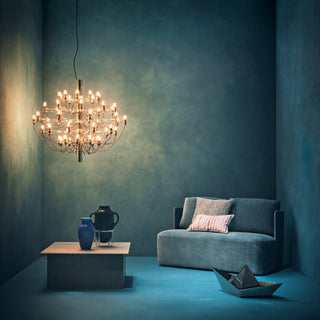 Gala Mid Century Metal Chandelier